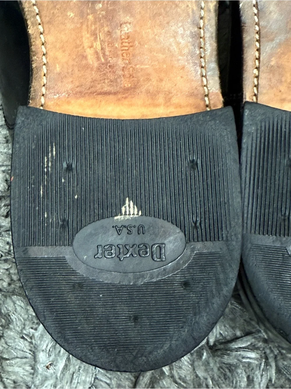 Dexter wingtip loafers Made in USA Size 10.5 WW